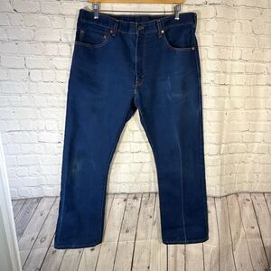 Levi’s 517 Bootcut Jeans Mens 38 x32 Blue Denim Workwear